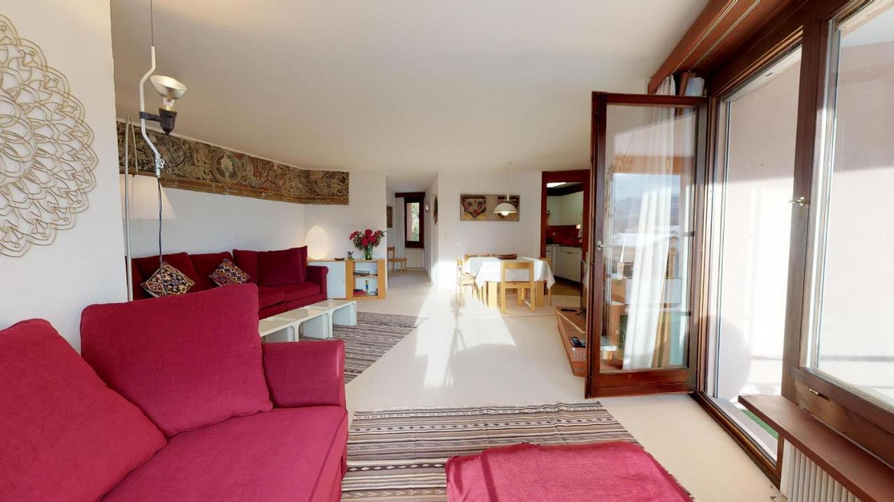 Abitaziun Quadratscha 22 - Samedan Apartment Екстериор снимка